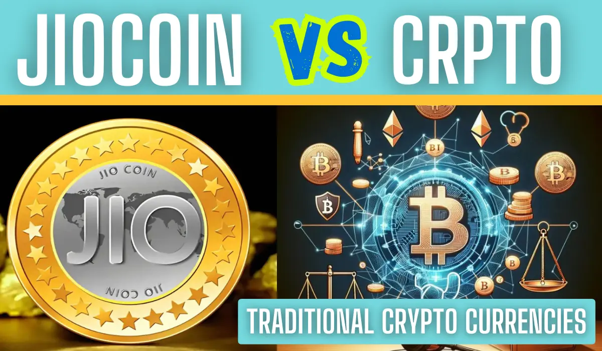 Jio Coin vs Traditional Cryptocurrencies – विस्तृत तुलना और विश्लेषण